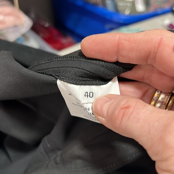 L’Atelier Forte Copper Infused Scrub Pant in Black Size IT40/US Small - Picture 11 of 16